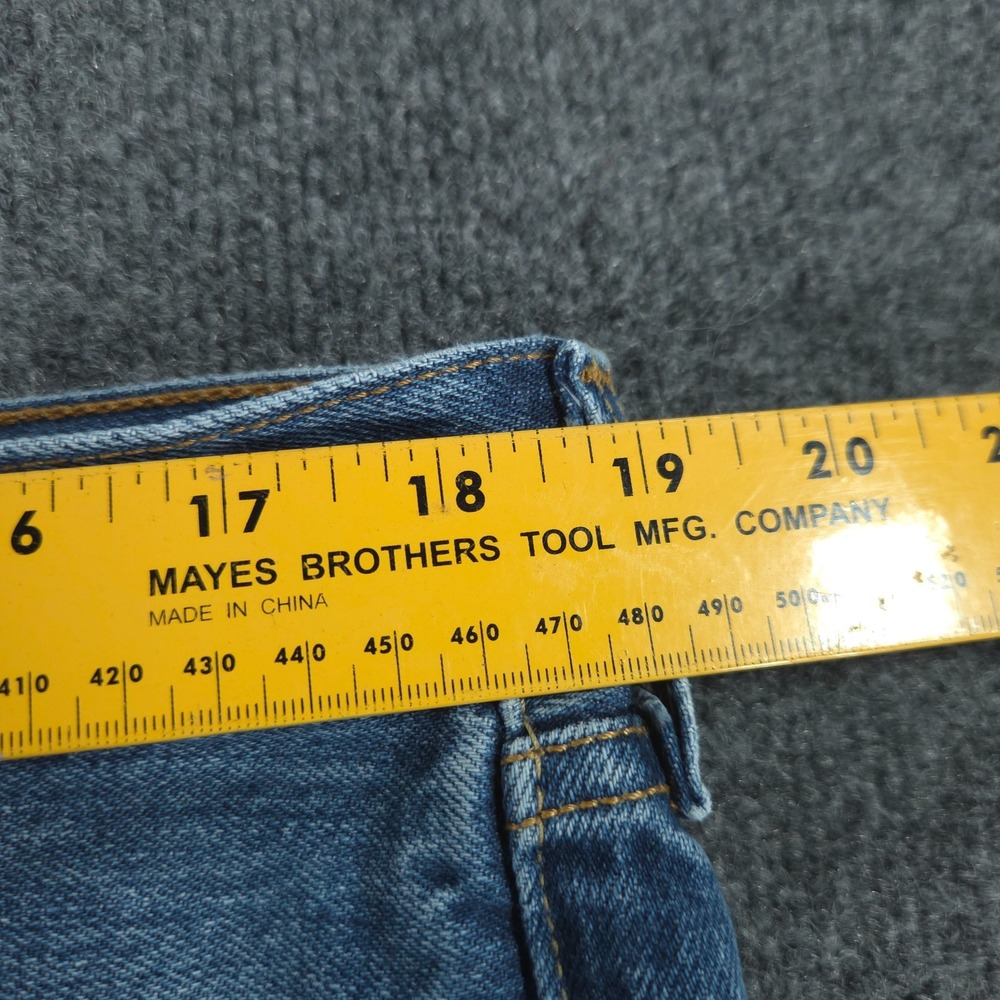 Vintage Levi's 501 Men's 38x30 (Snug 38) Straight Leg Jeans Blue Denim Mexico - Picture 4 of 10